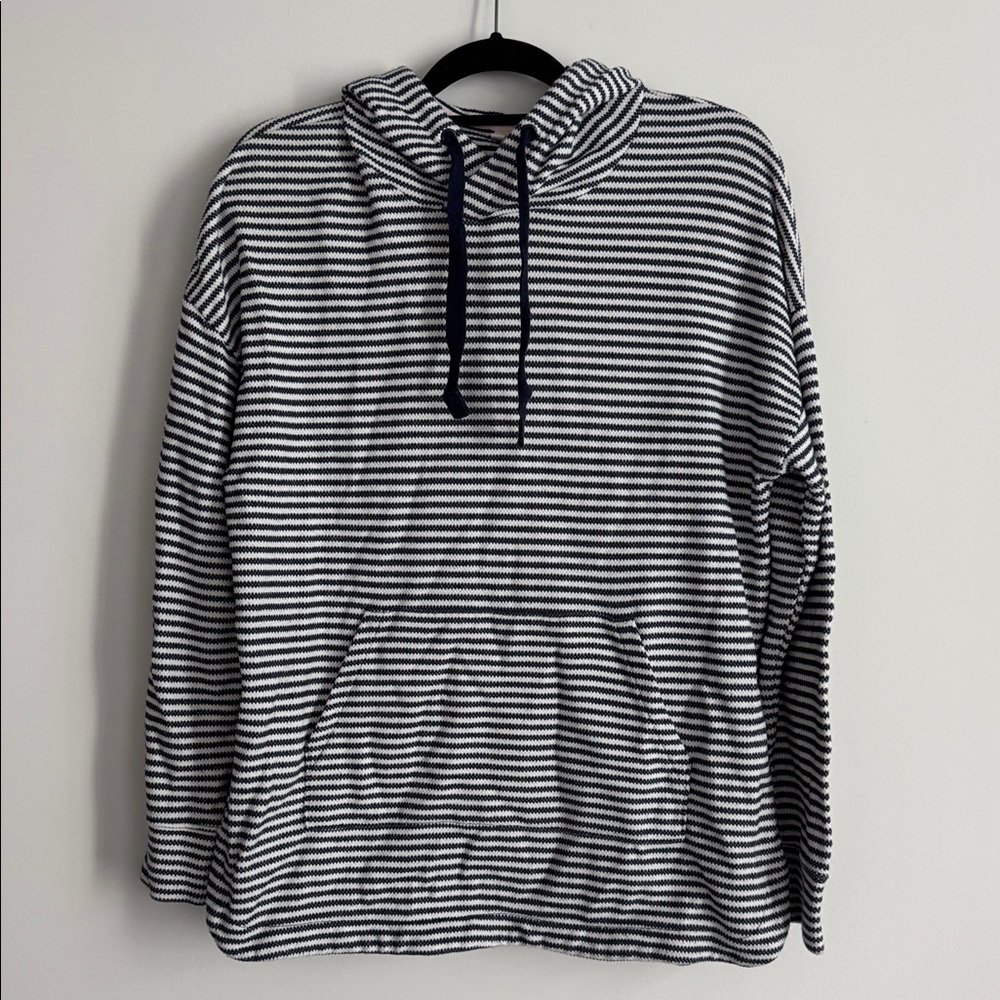 a new day Striped Navy and White Sweater